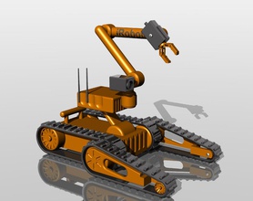 askeri robot oyuncak silah oyunlar oyuncaklar 3d print model - Mito3D