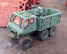 askeri kamyon 28mm sci fi bilimkurgu araç warhammer40k savaş oyunları 3dprint oyunlar oyuncaklar oyun aksesuarlar fdm 3d print model - Mito3D