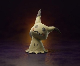 mimikyu haute impression Pokémon anime nintendo cendre Pikachu pokeball vidéo Jeu manga Jeux jouets 3d print model - Mito3D