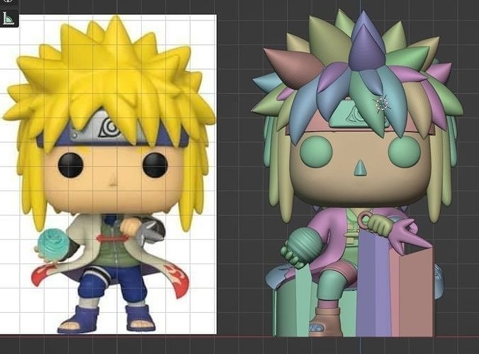 minato namikase namikaze funko pop naruto anime hobby diy 3D print model - Mito3D