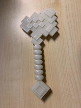 minecraft axe lego design 3d printed model printing weapon cosplay pixel game character 3dprint costume prop battle cinema games toys accessories 3d print model - Mito3D