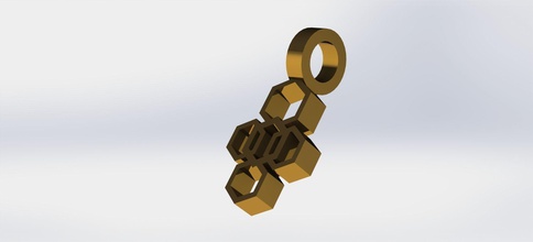 2 maden kolye takı 3dprinting moda aksesuarlar 3d print model - Mito3D