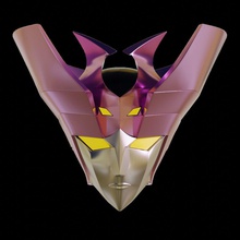minerva indossabile testa mazinger angeli robot giappone mecha ragazza femmina manga cosplay maschera casco giochi giocattoli 3d print model - Mito3D