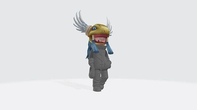 minervamon digimon monstre anime dessin animé 3d Jeux jouets 3d print model - Mito3D