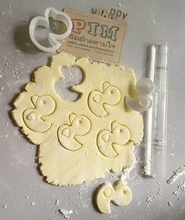 mini cute duck cookie cutter hobby-diy fondant polymer clay biscuit dough hobby diy hand tools 3d print model - Mito3D