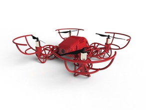 mini zumbido minidrone 3dprintingdrone bugdrón cuadricóptero 3dquadcopter 3ddrone insecto juguete drone pasatiempo bricolaje diy robótica 3d print model - Mito3D