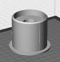 mini flashforge dreamer spool adapter hobby-diy hub reel filament hobby diy mechanical parts 3d print model - Mito3D
