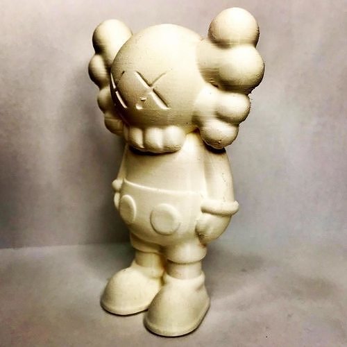 mini kaws Arte personaje juguete hypebeast compañero escultura bape calle 3d esculturas 3D print model - Mito3D