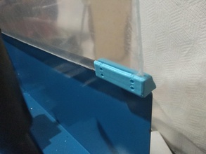 mini tornio accessorio finestra to impedire taglio fluido perdita minilathe finestre passatempo fai meccanico parti 3d print model - Mito3D