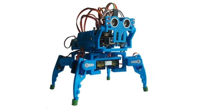 mini quadrupède mk ii arduino robot mkii diy loisir robotique 3d print model - Mito3D