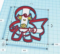 mini super heros superman à l'emporte-pièce maison des héros le cookie cutter de cuisine manger 3d print model - Mito3D