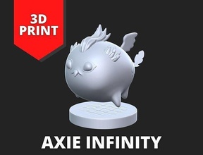 miniature axie infinity - bird 3d printable 3dprintable toys games gametoys axieinfinity axie beast axiegame slp nft print collectible beardgames character board hobby miniatures miniature fantasy rpg games toys 3d print model - Mito3D