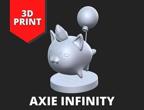 miniature axie infinity - fear cracker beast 3d printable 3dprintable toys games gametoys axieinfinity axiegame slp nft print collectible boardgames character board hobby miniatures fantasy rpg 3d print model - Mito3D