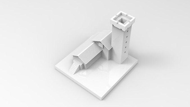 minyatür dekoratif tütsü brülör yakıcı dekor sanat illüstrasyon dekorasyon iç sigara içen sofra takımı koni az ev heykel matematiksel kale aksesuarlar 3dprint hobi kendin yap el araçlar 3d print model - Mito3D