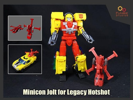 minicon secousse transformateurs héritage hotshot Jeux jouets 3d print model - Mito3D