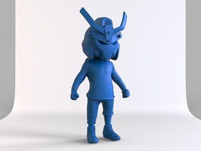 minimal gundam masque vie style enfant jouet manga anime robot costume Jeux jouets 3d print model - Mito3D