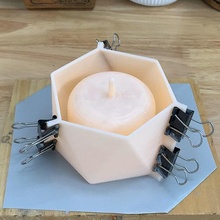 minimaliste 3d pot moule imprimé béton pla vase planteur ciment verser DIY main géométrique décor jeter fonderie succulent réutilisable 3d print model - Mito3D