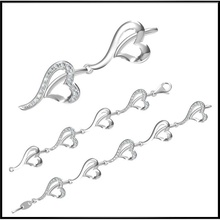 minimalista bracciali gioielli jcd braccialetto oro argento i braccialetti diamante di perline catena link bracciale 3d print model - Mito3D
