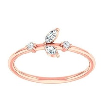 minimalist thin light wt women ring 3dm stl 1- render wedding engagement jewel jewellery printable diamond gold jewelry weight rings 3d print model - Mito3D