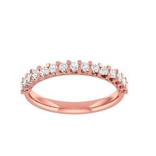 minimalista luce wt donne squillare 3dm stl 1 render nozze Fidanzamento gioiello gioielleria stampabile diamante oro peso anelli 3d print model - Mito3D