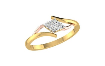 minimalista fino luz wt mulheres anel 3dm stl render detalhes jóias diamante prata ouro joalheria imprimível gema jóia noivado casamento peso argolas 3d print model - Mito3D