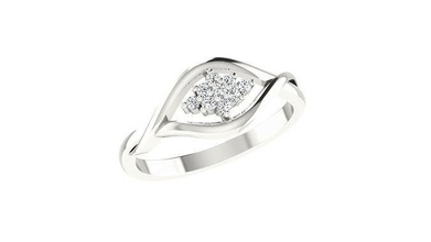minimalistisch dünn licht wt frauen ring 3dm stl einzelheiten schmuck diamant silber gold druckbar juwel engagement hochzeit gewicht ringe 3d print model - Mito3D