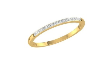 minimalistisch dünn licht wt frauen ring 3dm stl einzelheiten schmuck diamant silber gold druckbar juwel engagement hochzeit gewicht ringe 3d print model - Mito3D