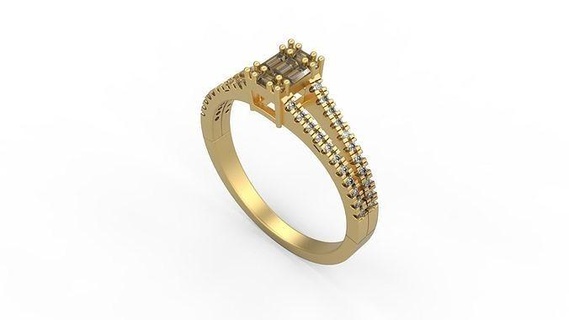 minimalist ring 1036 ring minimalist minimal light 1 4grams solitaire diamonds love printable wedding jewelry rings  3d print model - Mito3D