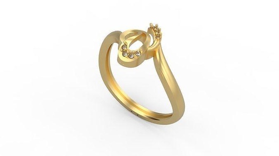 minimalista squillare 179 oro gioiello gioielleria argento minimo luce 1 4grams solitario diamanti amore stampabile nozze anelli 3d print model - Mito3D