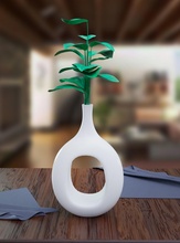 minimalista vaso legna natura arte desktop mobilia foresta illustrazione ambiente decoracion arquitectura interni casa arredamento 3d print model - Mito3D