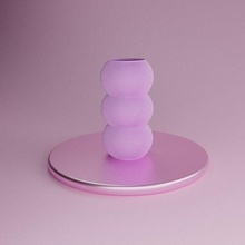 minimalist üçlü küre vazo basit zarif şişe dekor dekorasyon dekorasyonlar iç tasarım mimari kompozisyon uyum Sanat şekil minimalizm ev 3d print model - Mito3D