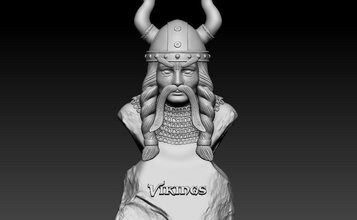 minnesota Vikingler nfc Odun model cnc Amerikan Futbol Ulusal lig Sanat heykeller 3d print model - Mito3D