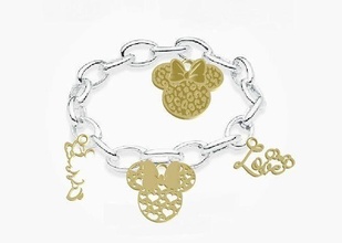 Minnie Souris bracelet pendentifs bracelets pendat disney mode 3d print model - Mito3D