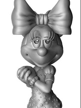 minnie rato amar 3d impressão mickey valsa Disney desenhos animados Disneylândia imprimível estátua miniatura pão duro mcduck Plutão Donald Vale lasca Roquefort jogos brinquedos 3d print model - Mito3D