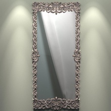 miroir art artcam 3d décor mathématique 3d print model - Mito3D