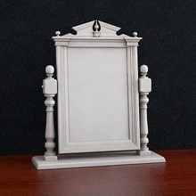 mirror furniture museum architecture room baroque wood gallery monument art sculptures 3d print model - Mito3D