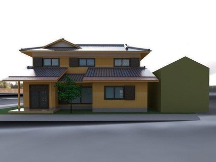 mise traditional japan architecture house home roof window bungalow door garage building architectural exterior furniture design modern wood family chair outdoor 3d print model - Mito3D