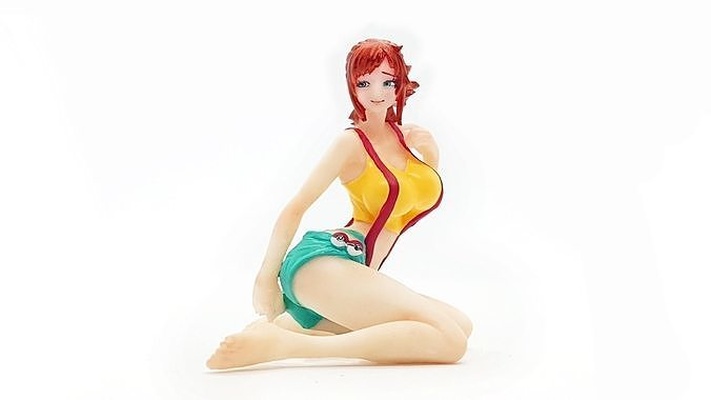 brumeux figure impression femme mode charme fille joli belle personnage pokémon entraîneur pikachu cendre art sculptures 3d print model - Mito3D