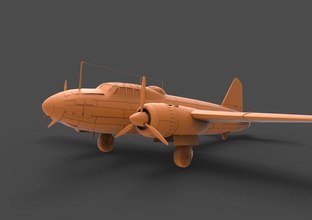 mitsubishi g4m ki 21 type 97 sally world war ii japan bomber south pacific okinawa japanese aircraft including high detailed figure games toys 3d print model - Mito3D