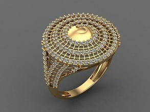 mezcla mujer anillos 3dm archivos máquina Listo 30 joyería joya anillo banda Boda oro diamante Moda abultar colección solitario compromiso 3d print model - Mito3D