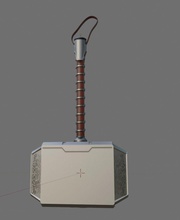mjolnir might hammer thor marvel godofthunder mcu cosplay toy replica prop avengers thorhammer weapon norse mythology games toys 3d print model - Mito3D
