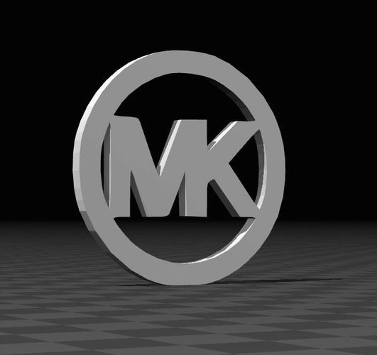 mk logo designer clothing watches shoes kors mikael handbag medelis art sign luxury brand mortal kombat mortalkombat mklogo signs fashion michael logos 3D print model - Mito3D