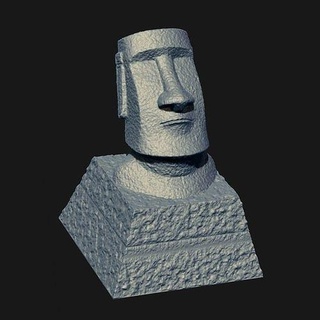 Moai klavye tuşu stl tuş takımı pc dizüstü bilgisayar deko güzel efsane Paskalya geleneksel sembol tasarım Antik heykel Sanat heykeller 3d print model - Mito3D