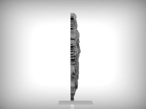 modelo 039 estátua joalheria 3d 3dmodel argolas brincos rinoceronte zbrush plásticos modelagem joalheiro cafajeste arte jesus pingente cam keyhot 3d print model - Mito3D