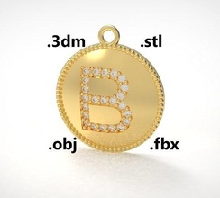 modelo 167 alfabetos colar carta curvatura alfabeto Fonte língua jóia ouro prata gema moda diamante jóias pedra beleza tipografia tanoeiro 3d print model - Mito3D