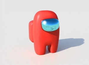 arasında us model 3d baskı şekil insanlar oyuncak adam aramızda sanat zeka vücut vizör astronot oyunlar oyuncaklar uygulama trend heykelcik uzay giysisi 3d print model - Mito3D