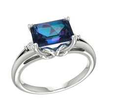 modelo 67 cóctel anillo oro diamante zafiro Moda estilo lujo rinoceronte exclusivo belleza tendencia azul Esmeralda imprimible blanco enganchar joyería joya 3d print model - Mito3D