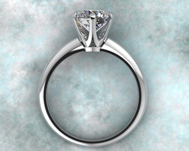 modelo clássico anel de casamento jóias possível produzir castas shanks em separado casta editado amor o romance anéis 3d print model - Mito3D