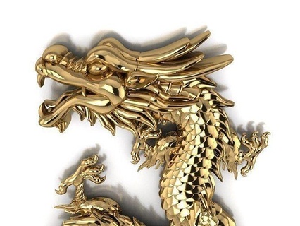 Modell Drachen 8 Asien Reliefs Schmuck Kunst Gold Silber China Ringe Chinesisch Skulpturen stimmt Algen Nhanrong ndhaurong Nannam Diamant Kopf Kopfdrache Juwel 3d print model - Mito3D