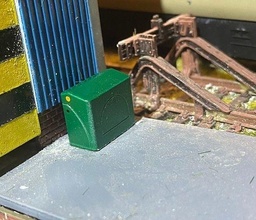 model demiryolu ticari sanayi gaz metre konutlar oo ho manzara konut bina hobi kendin yap 3d print model - Mito3D